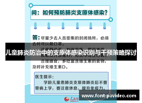 儿童肺炎防治中的支原体感染识别与干预策略探讨
